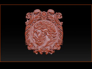 romancoin frame 3D Print Model