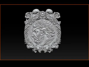 romancoin frame 3D Print Model