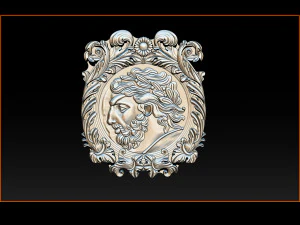 romancoin frame 3D Print Model