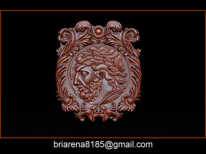 romancoin frame 3D Print Model