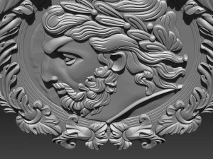 romancoin frame 3D Print Model