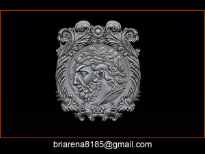 romancoin frame 3D Print Model