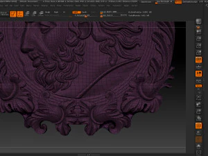 romancoin frame 3D Print Model