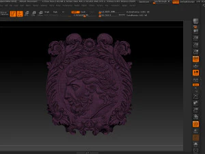 romancoin frame 3D Print Model