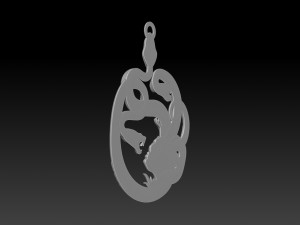 gorgon medusa pendant Model do druku 3D