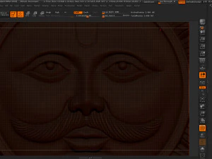 sun bas-relief 3d print model 3D Print Model