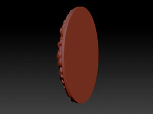 chrysanthemum flower necklace 3D Print Model