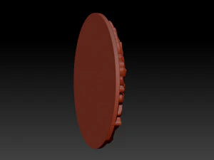 chrysanthemum flower necklace 3D Print Model