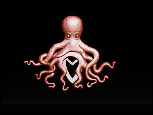 octopus pendant 3d print model 3D 프린트 모델