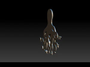 octopus pendant 3d print model 3D Print Model