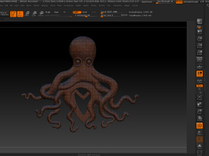 octopus pendant 3d print model 3D 프린트 모델