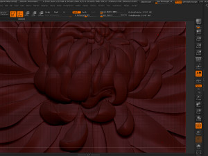 chrysanthemum flower necklace 3D Print Model