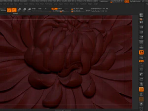 chrysanthemum flower necklace 3D Print Model