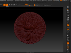 chrysanthemum flower necklace 3D Print Model