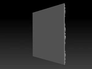 Cnc 3d relief model stl for router 3 axis - the last supper 3D Print Model