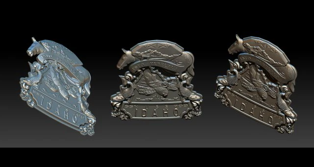 uss idaho ssn 799 Model do druku 3D .c4d .max .obj .3ds .fbx .stl .blend 