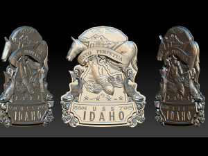 uss idaho sssn 799 Model do druku 3D