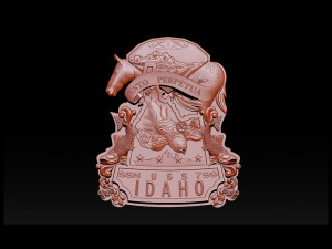uss idaho sssn 799 Model do druku 3D