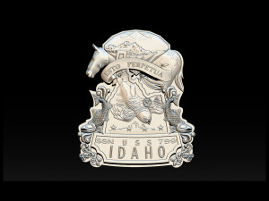 uss idaho sssn 799 Model do druku 3D