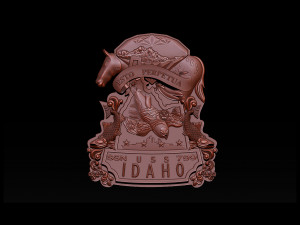 uss idaho sssn 799 Model do druku 3D