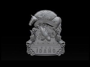 uss idaho sssn 799 Model do druku 3D