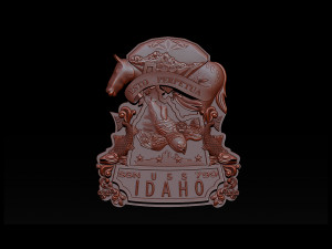 uss idaho sssn 799 Model do druku 3D