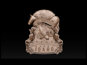 uss idaho sssn 799 Model do druku 3D