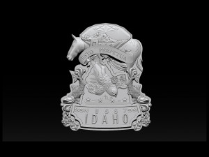 uss idaho sssn 799 Model do druku 3D