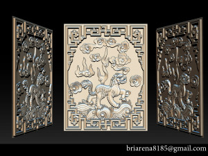 unicorn - cnc relief Model do druku 3D