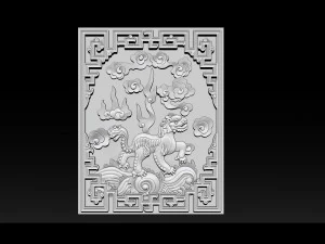 unicorn - cnc relief 3D Print Model