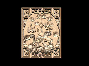 unicorn - cnc relief Model do druku 3D