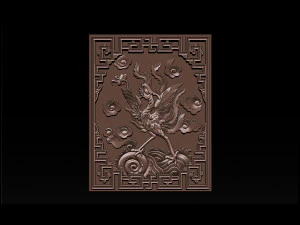 unicorn - cnc relief 3D Print Model