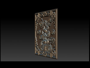 asian dragon - cnc relief 3D Принт Модель