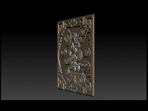 asian dragon - cnc relief 3D Print Model