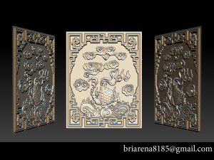 magic turtle - cnc relief Modelo de impresión 3D