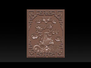 magic turtle - cnc relief 3D Print Model