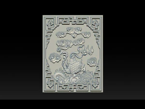 magic turtle - cnc relief 3D Print Model
