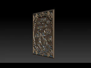 magic turtle - cnc relief 3D Print Model