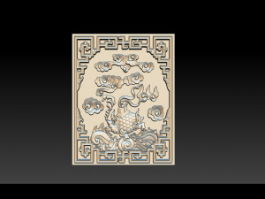 magic turtle - cnc relief Modelo de impresión 3D