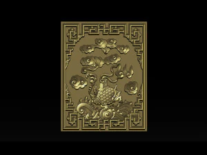 magic turtle - cnc relief 3D Print Model