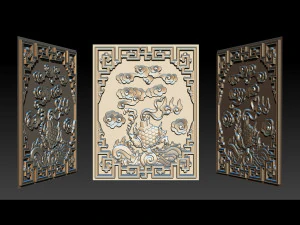 magic turtle - cnc relief 3D Print Model