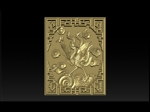 phoenix - cnc relief 3D-printmodel