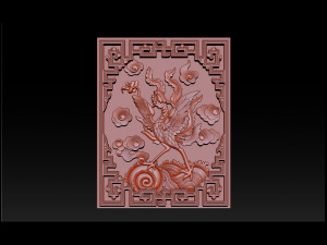 phoenix - cnc relief 3D-printmodel