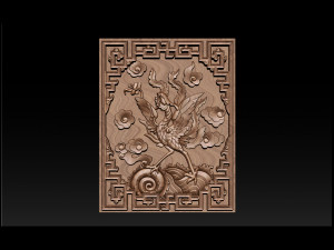 phoenix - cnc relief 3D-printmodel