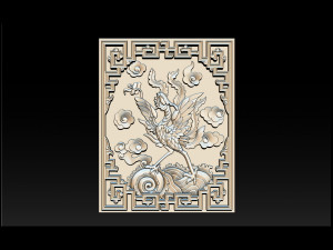phoenix - cnc relief 3D-printmodel