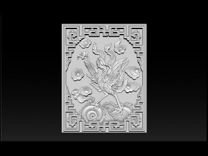 phoenix - cnc relief 3D-printmodel