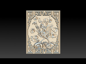 phoenix - cnc relief 3D-printmodel