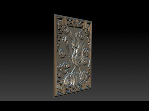 phoenix - cnc relief 3D-printmodel