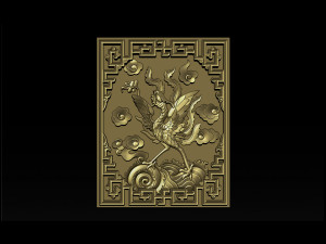 phoenix - cnc relief 3D-printmodel