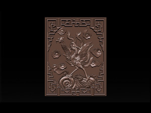 phoenix - cnc relief 3D-printmodel